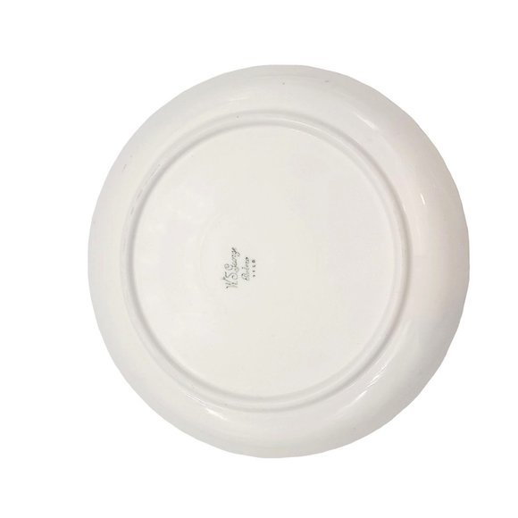 1948 Peach Blossom Dinner Plate W.S. George Serving Bolero Replacement Pink Flow - Picture 6 of 6